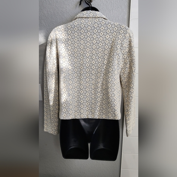 Anthropologie Eyelet Blazer - Picture 6 of 9